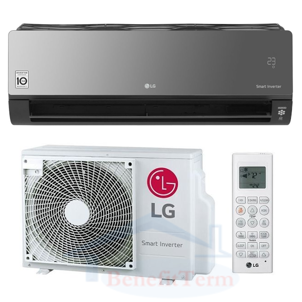 LG Artcool – AC12BK.NSJ / AC12BK.UA3 Black