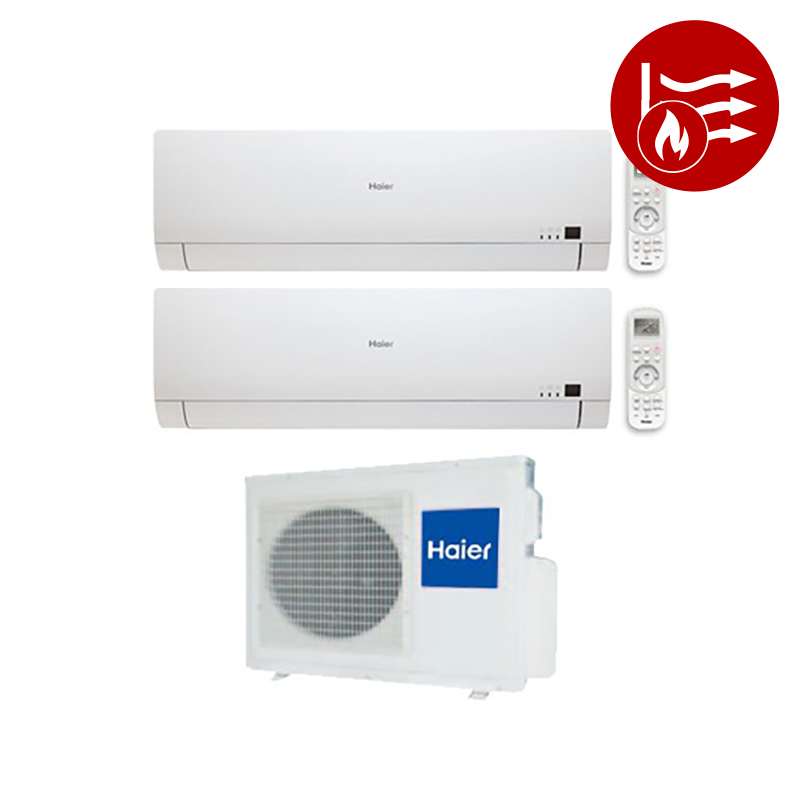 Haier Duo-Split 12000+12000 (MET WIFI)