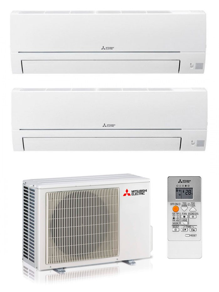 Mitsubishi Electric Duo-Split 12000+12000